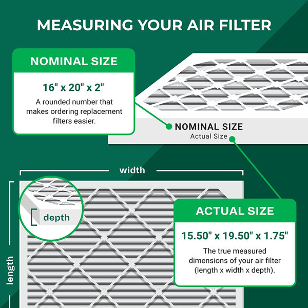 16x20x2 2024 hepa filter